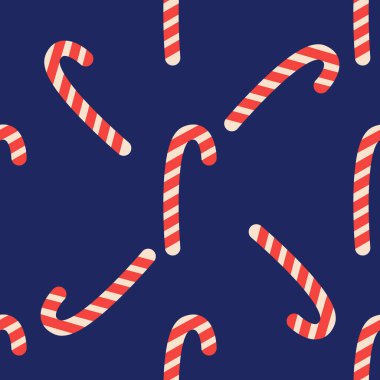 Noel şeker kamışı çizgileri kırmızı ve beyaz desenli. Popüler kış festivali geçmişi. Tekrarlanan kiremit deseni