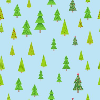 Dekoratif Noel ağaçlarıyla kusursuz bir Noel geçmişi