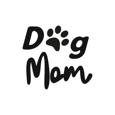 Gelmiş geçmiş en iyi köpek anne, tipografi harf dizaynı, tişört, afiş, poster, kupa vb.