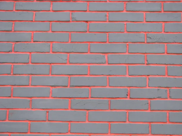 Pared Ladrillo Negro Con Fondo Textura Grunge Venas Rojas Puede — Foto de Stock