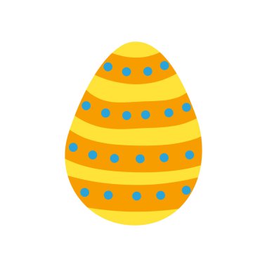 Paskalya yumurtası Dymkovo oyuncağı resmi. Geleneksel süs