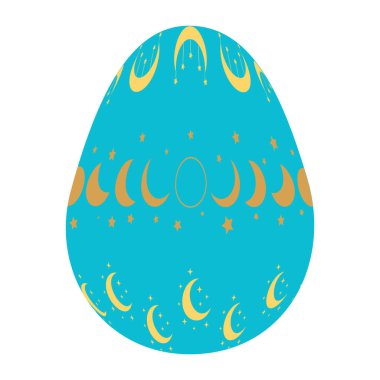 Sihirli sembollerin Paskalya Yumurtası, Göksel Astrolojik, büyülü ve gizemli semboller