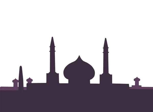 Une architecture arabe — Image vectorielle