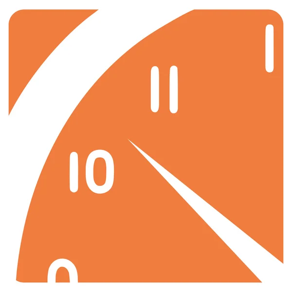 Un segmento de reloj — Vector de stock