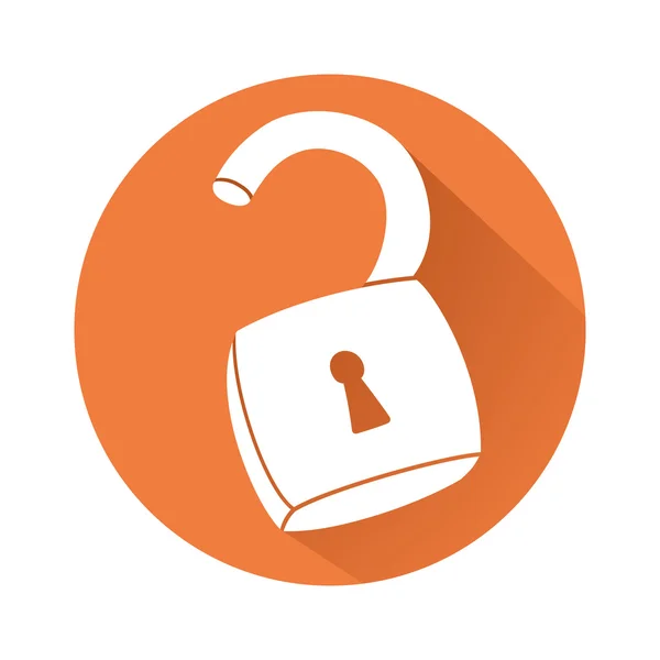 An Unlocked padlock Royalty Free Stock Vectors