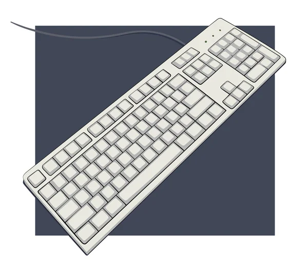 Teclado — Archivo Imágenes Vectoriales