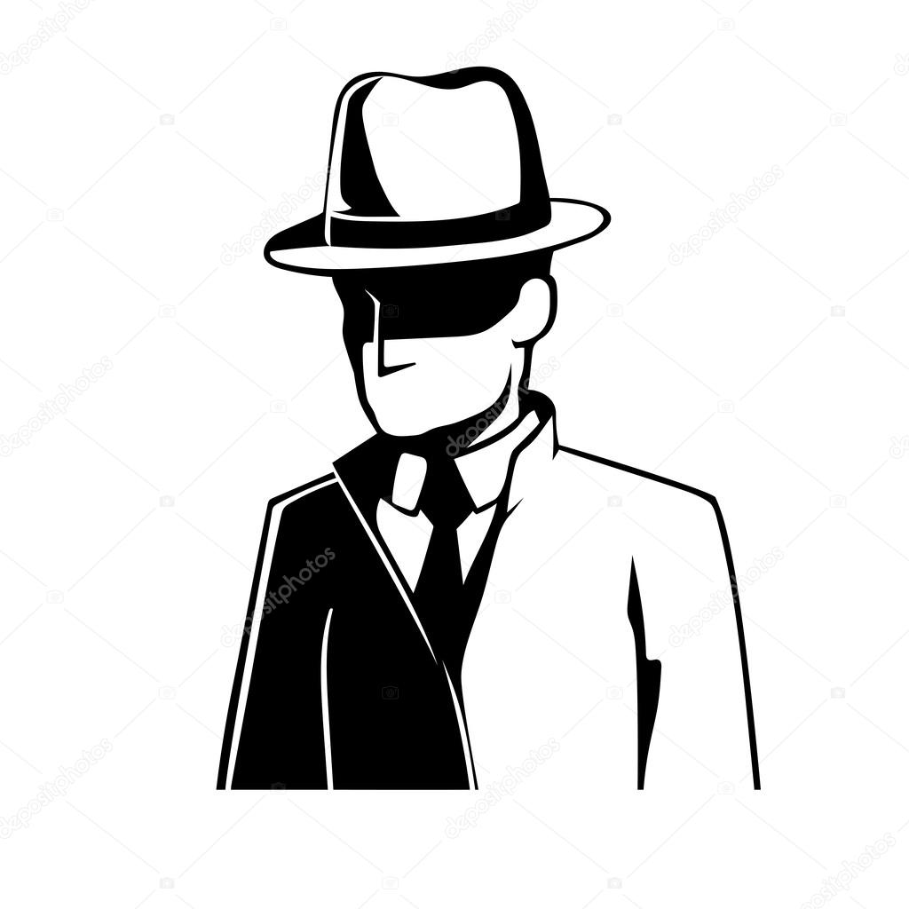Spy with hat