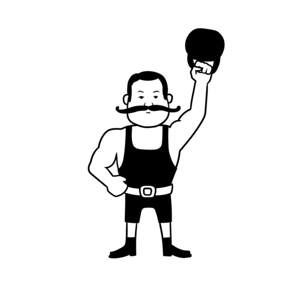 Strongman — Stock Vector