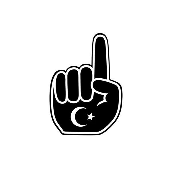 Símbolo musulmán — Vector de stock