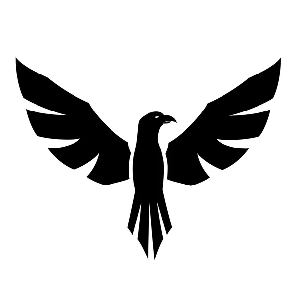 Hawk tattoo — Stockvector