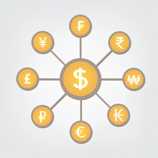 Moeda de reserva —  Vetores de Stock