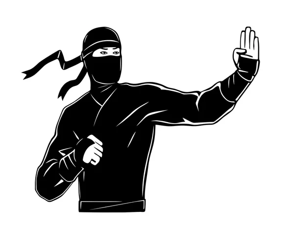 Ninja — Image vectorielle