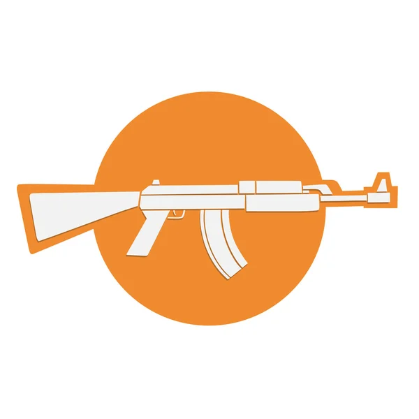 Automatyczny pistolet symbol — Wektor stockowy