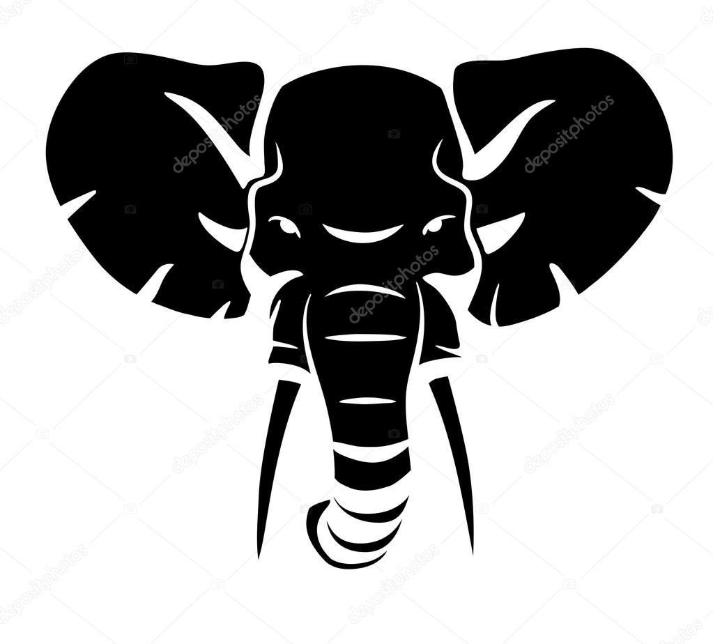 Elephant head symbol