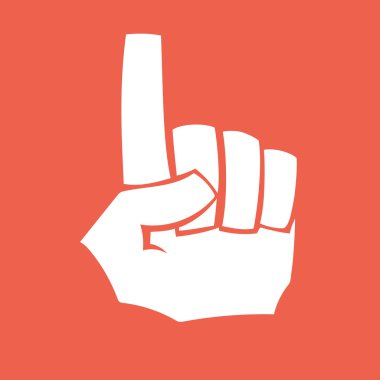 işaret eden bir ele