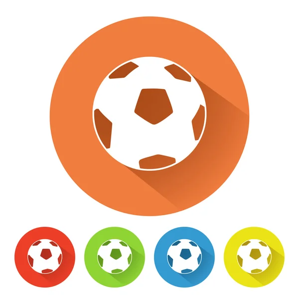 Soccer ball symbol — Stock Vector