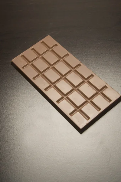 Lahodné čokoládové čtverečky — Stock fotografie
