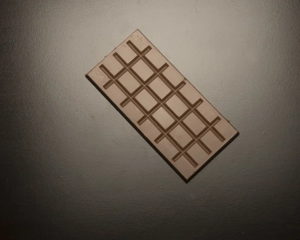 Lahodné čokoládové čtverečky — Stock fotografie