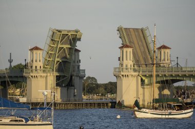 Saint Augustine Florida köprü Çiz