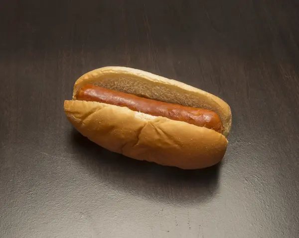 Cachorro quente e pão — Fotografia de Stock