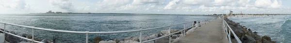 Magnifikant Vårmorgon Vid Ponce Point Florida Utanför Atlanten — Stockfoto