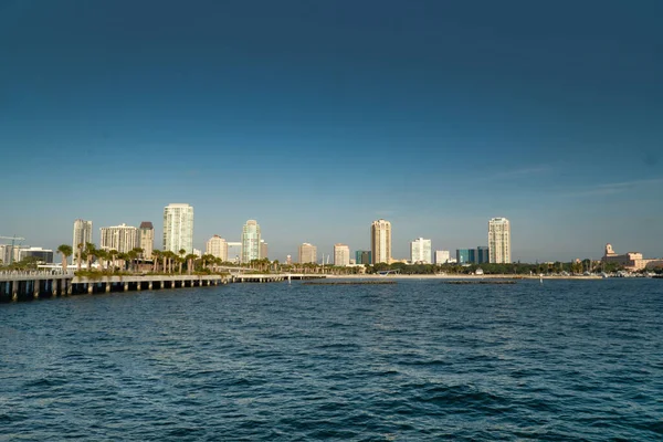 Vroege Ochtend Petersburg Golf Van Mexico Ochtend — Stockfoto