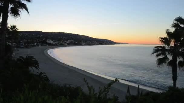 Manhã em Laguna Beach — Vídeo de Stock