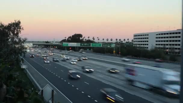 Orange County Freeway — Stock Video