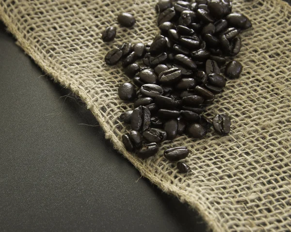 Coffee and Burlap — Stock Photo, Image