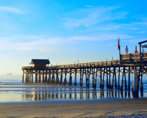 Pier spiaggia di cacao — Foto Stock