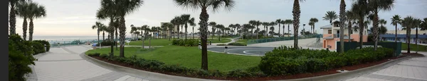 Schild am Strand von daytona — Stockfoto