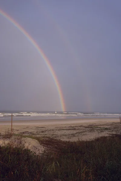 Ουράνιο τόξο πέρα από το Daytona Beach — Φωτογραφία Αρχείου