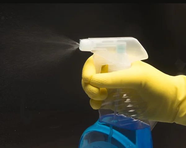 Misting spray de um recipiente — Fotografia de Stock