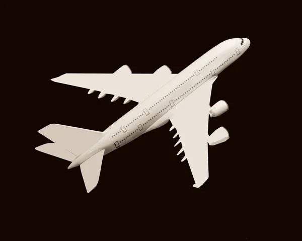 Ticari yolcu uçağı Airbus 380 — Stok fotoğraf