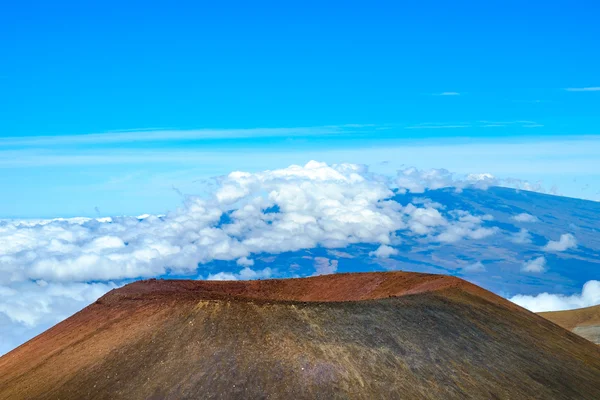 Detalj landskap syn på vulkankrater på Mauna Kea, Hawaii — Stockfoto