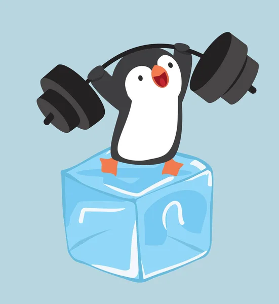 Lifting Weights Vector — 스톡 벡터