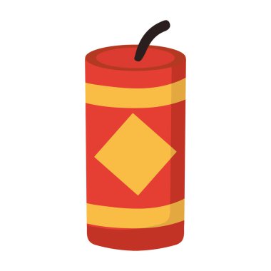 Geleneksel kırmızı Çin havai fişeği kutlamayı, şansı, şenliği ve kültürel mutluluğu simgeliyor. Çin Yeni Yılı, tatil tasarımları ve festival temaları için mükemmel..