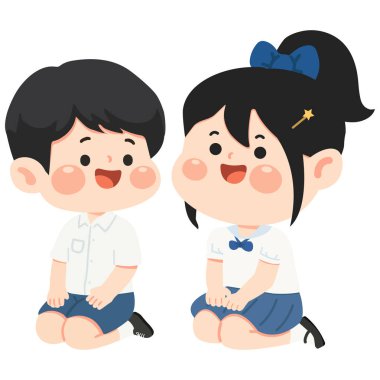 Genç sınıf arkadaşları, kibar jestlerle yakın etkileşim içinde. Arkadaşlık terbiyesi, işbirliği, disiplin. Kültür ve günlük ders anları.