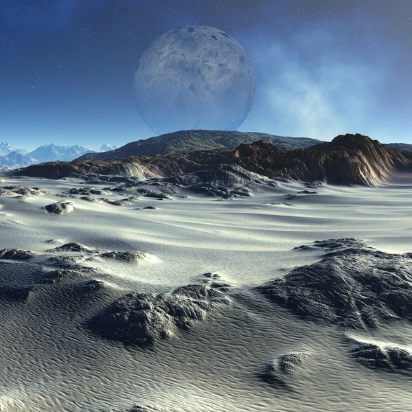 Fantasy Landscape on Alien Planet — Stock Photo, Image