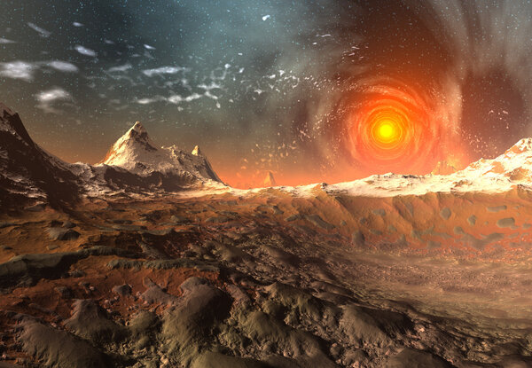 Alien Planet - Fantasy Landscape