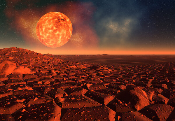 Alien Planet - Fantasy Landscape