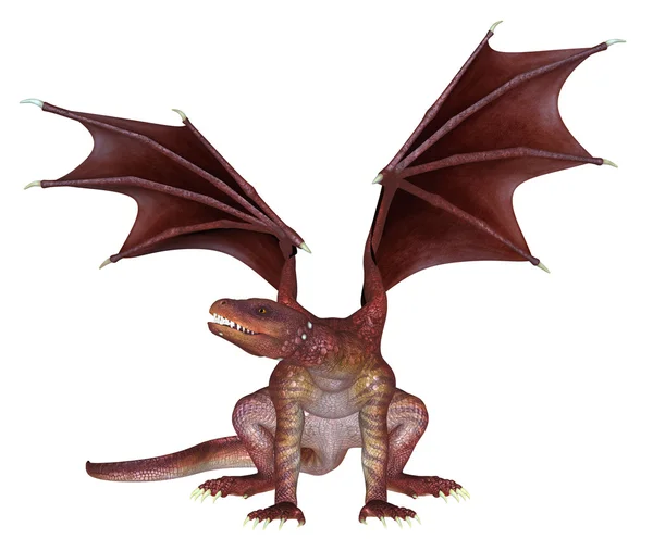 Red Dragon 01 — Stock Photo, Image