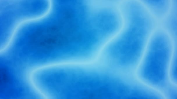 Design abstrait ondulé bleu 