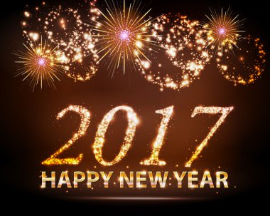 Vektör tatil havai fişek