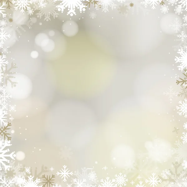 抽象的节日圣诞节金色光背景 — 图库矢量图片