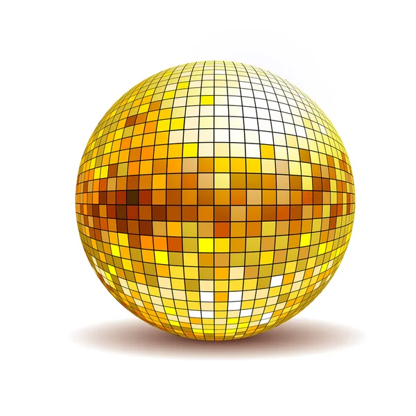 Disco bal. Disco achtergrond — Stockvector