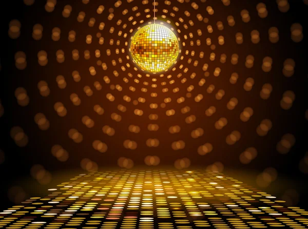 Disco ball background — Stock Vector