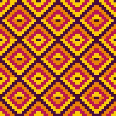 Etnik geometrik süsleme. desen arka plan