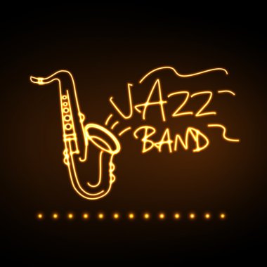 Neon tabela Jazz band
