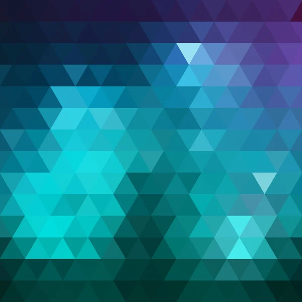 Fondo geométrico colorido triángulo azul — Archivo Imágenes Vectoriales